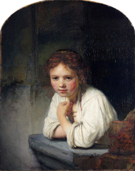 Girl at a Window 1645
