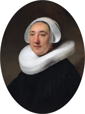 Portrait of Haesje Jacobsdr. van Cleyburg 1634