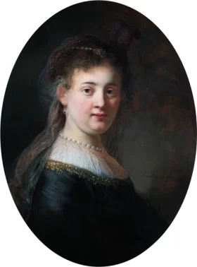 Portrait of Saskia van Uylenburgh 1633