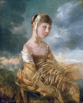 Margaret Gainsborough gleaning