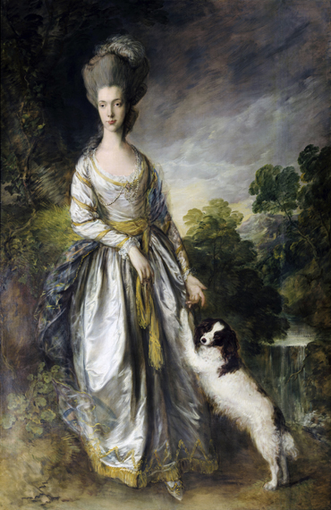 Lady Brisco 1776 by Thomas Gainsborough, oil painting reproduction on canvas Lady Brisco 1776