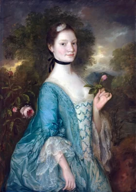 Wooded Landscape Sarah, Lady Innes 1757