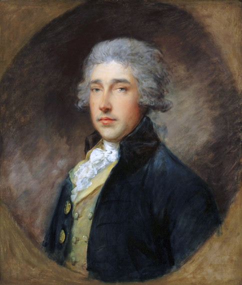 Portrait of Sir Richard Brinsley Sheridan 1785