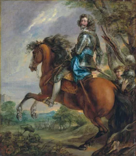 New York Street Scene (Rainy Day, New York), 1892 Equestrian portrait of Albert, duc d'Arenberg, prince of Barbonçon