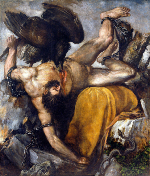 Punishment of Tityus 1565