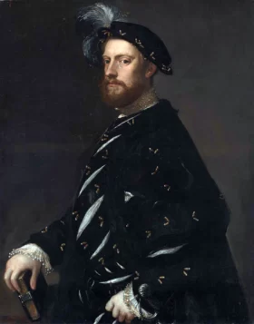 Portrait of a Man Holding a Book 1540