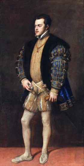 Landscape with ruins 1642 Portrait of Philip II