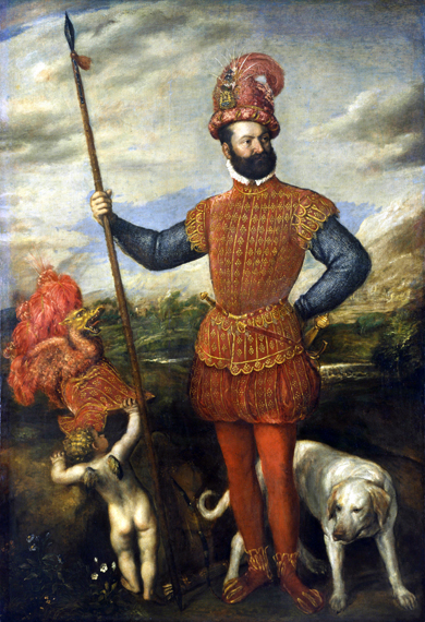 Man in Military Costume