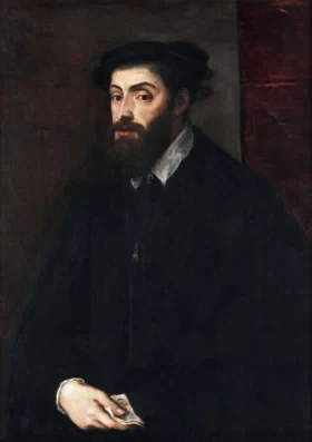 Young Pyrrhus Saved 1634 Portrait of Charles V 1549
