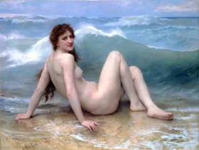 La Vierge à l'agneau 1903 The Wave (1896)