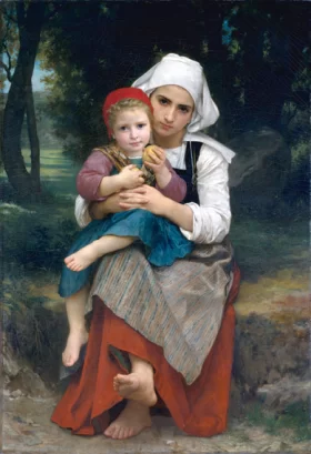 Breton Brother and Sister 1871