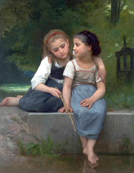 Fishing For Frogs 1882