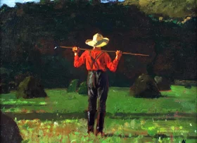 Farmer with a Pitchfork 1874