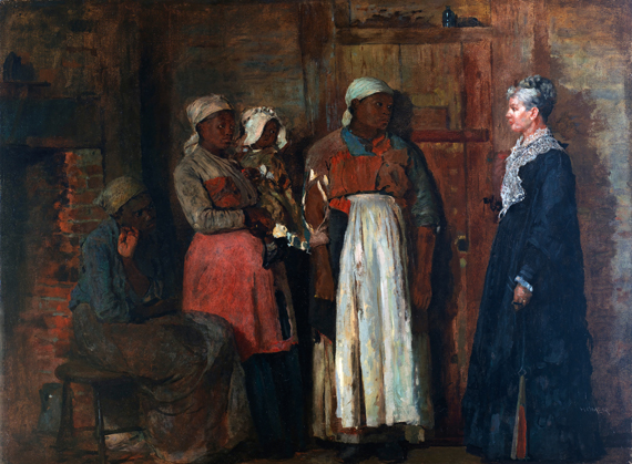 A Visit from the Old Mistress, 1876