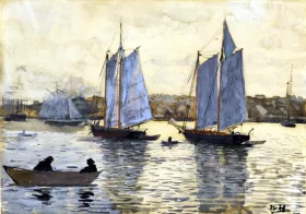 Two Schooners, Gloucester 1880