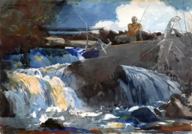 Casting in the Falls, 1889