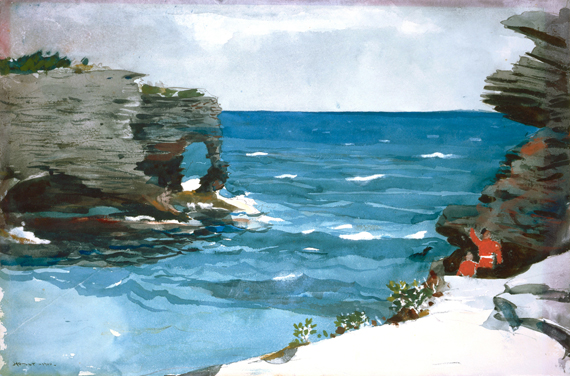 Rocky Shore, Bermuda 1900