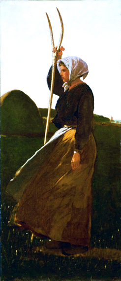 Girl with Pitchfork 1867