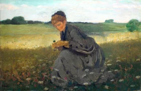 Girl with a Four-Leaf Clover 1875