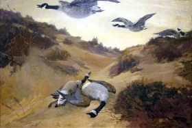 Wild Geese in Flight 1897