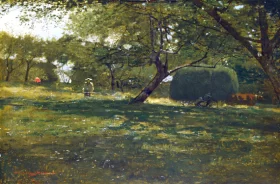 Harvest Scene, 1873