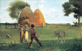 Weaning the Calf, 1875