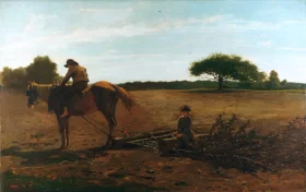 The Brush Harrow 1865