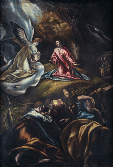 Jesus in the Garden of Olives by El Greco, oil painting reproduction on canvas Jesus in the Garden of Olives