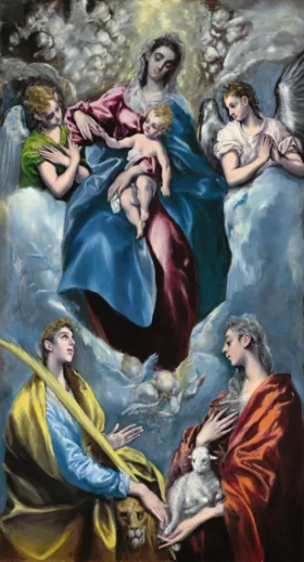 Madonna and Child with Saint Martina and Saint Agnes