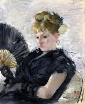 Femme à l'éventail