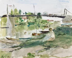 Le pont sur l'Oise 1876