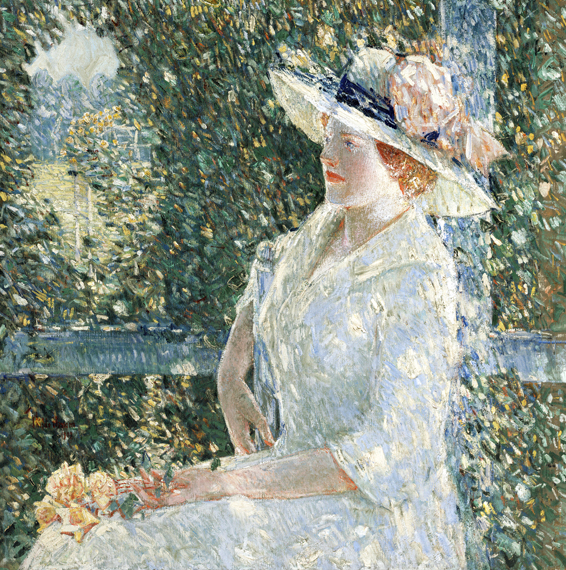 An Outdoor Portrait of Miss Weir