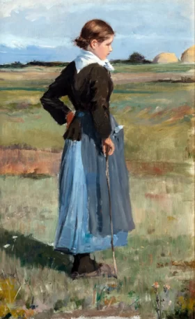 French Peasant Girl 1883
