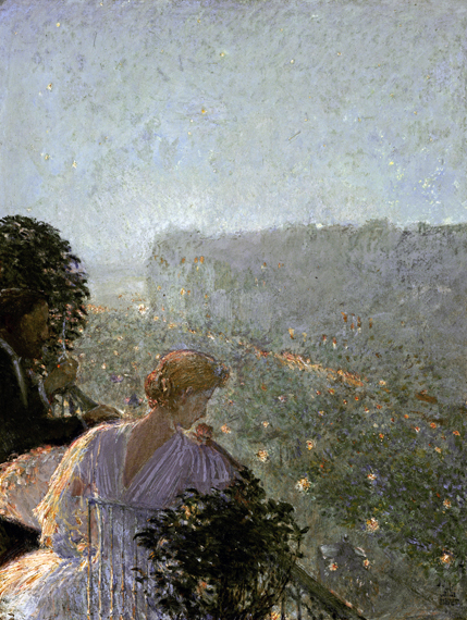 Summer Evening, Paris