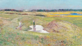 The Trap at the 15th, Maidstone Club, East Hampton 1923