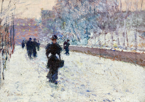 Promenade - Winter, New York 1895