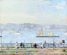 Men O'War- The Blake and The Boston 1893