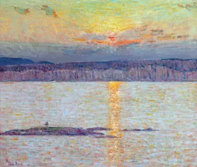 Sunset- Ironbound, Mt. Desert, Maine 1896