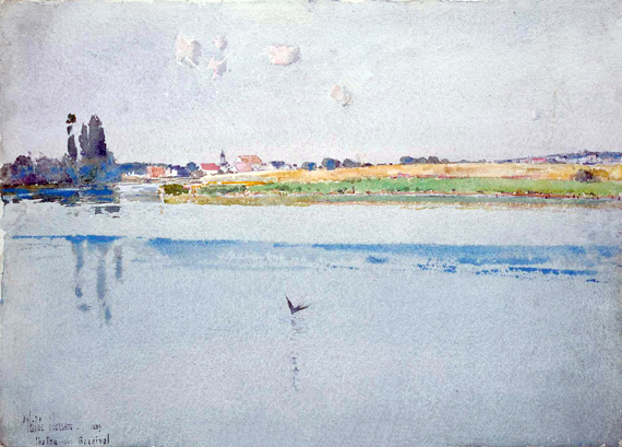 Chatou near Bougival 1889