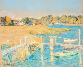 Up the River, Late Afternoon, October, 1906