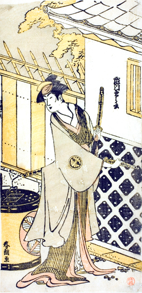 The Actor Segawa Kikunojo III as a Woman of a Samurai Family