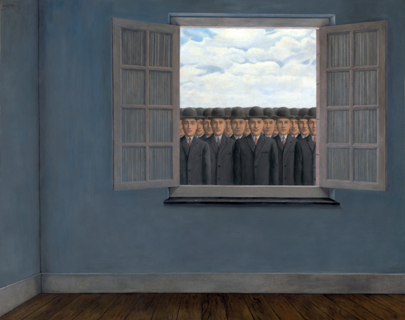 Le mois des vendanges by René Magritte, oil painting reproduction on canvas Le mois des vendanges
