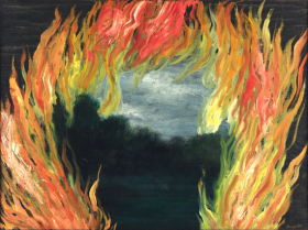 Le Paysage en feu