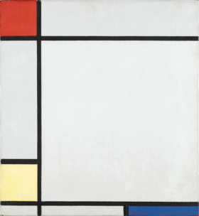 Composition with Red, Yellow and Blue