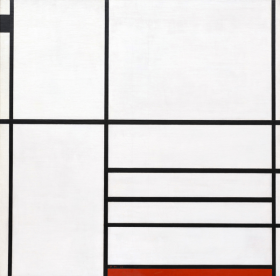 Composition in White, Black, and Red 1936