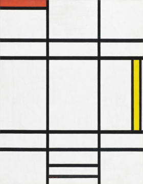 Composition in White, Red, and Yellow 1936