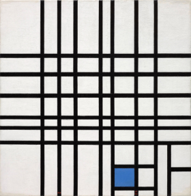 Composition No. 12 with Blue