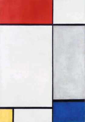 Composition in Red, Yellow and Blue 1927