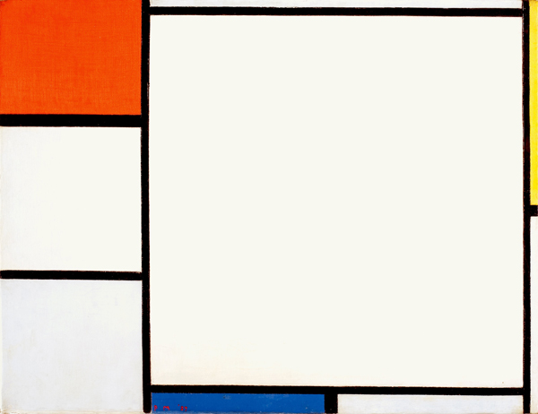 Composition with red, yellow and blue 1927