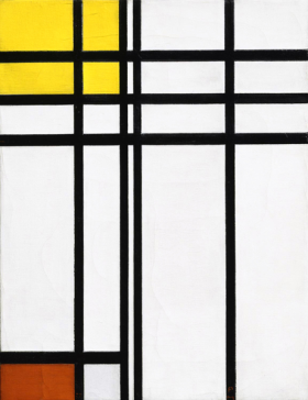 Opposition of Lines, Red and Yellow 1937